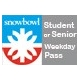 Student* or Senior Wekday Pass